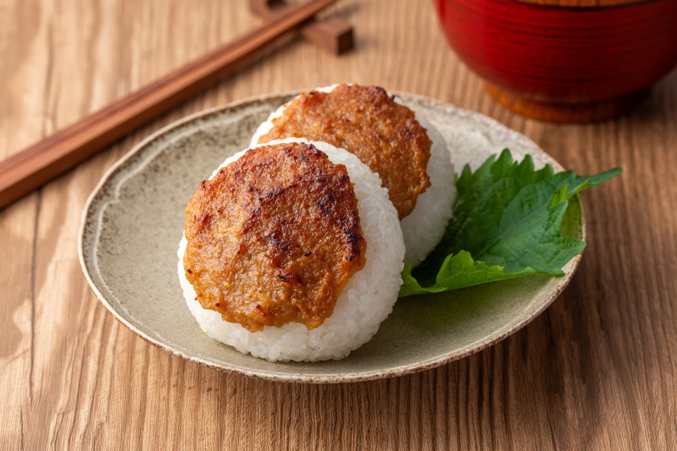 山椒みその焼きおにぎり