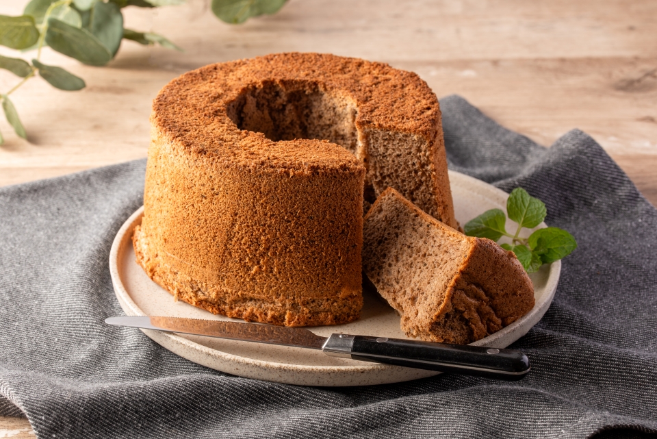 チャイ香るスイーツ粉シフォンケーキ