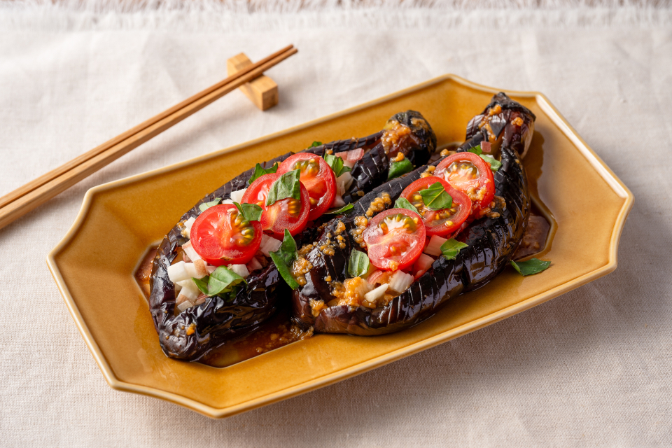 秋茄子の和風野菜詰め｜レシピ｜マルコメ