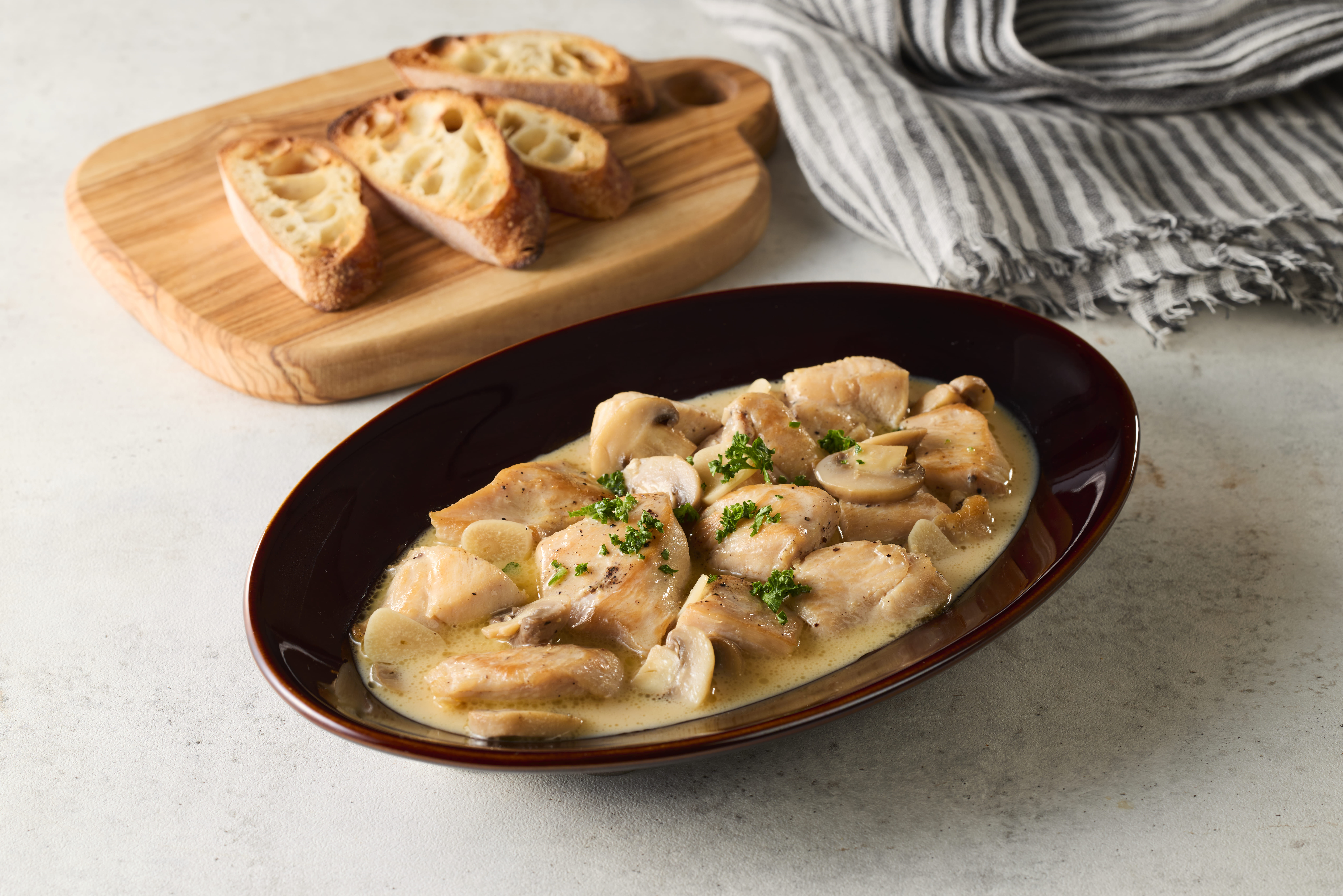 鶏むね肉の米糀ミルク煮｜レシピ｜マルコメ