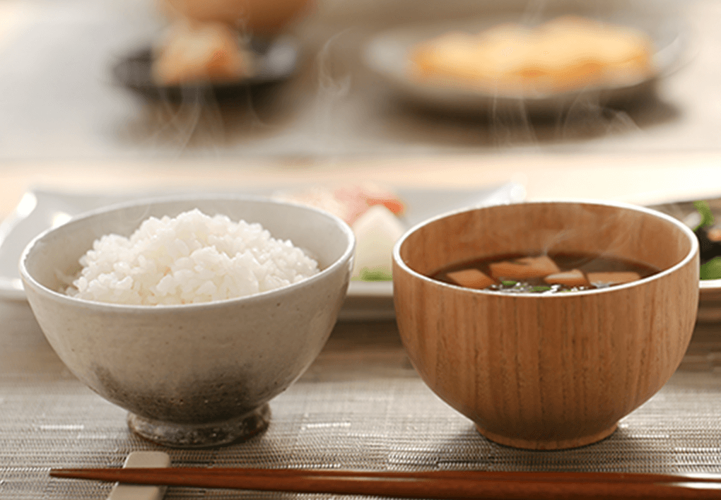お米と味噌汁
