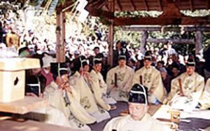 浄見原神社 国栖奏