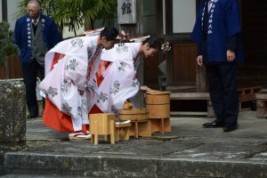 鵜羽神社／玉前神社 鵜羽神社お迎え祭