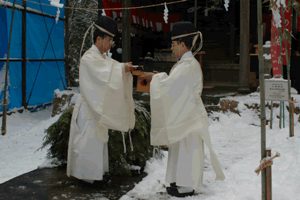 大原神社 甘酒祭