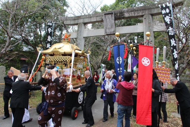 宇志比古神社 甘酒祭り