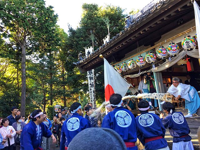 室神明社 御櫃割