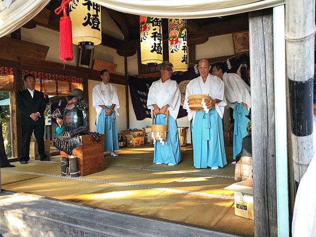 室神明社 御櫃割