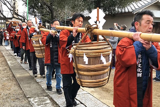 下老袋氷川神社御神事