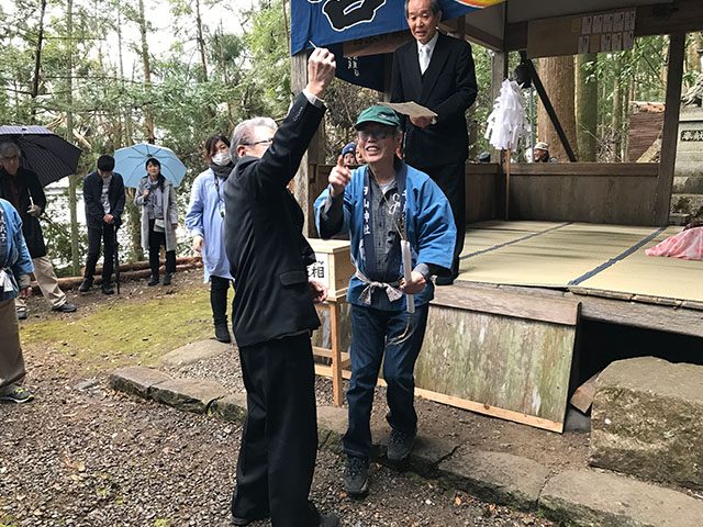 千虎白山神社甘酒祭