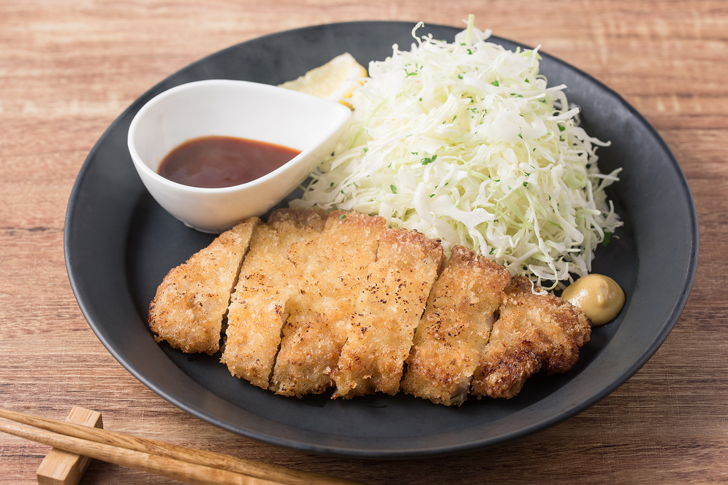 やわらか揚げ焼きとんかつ