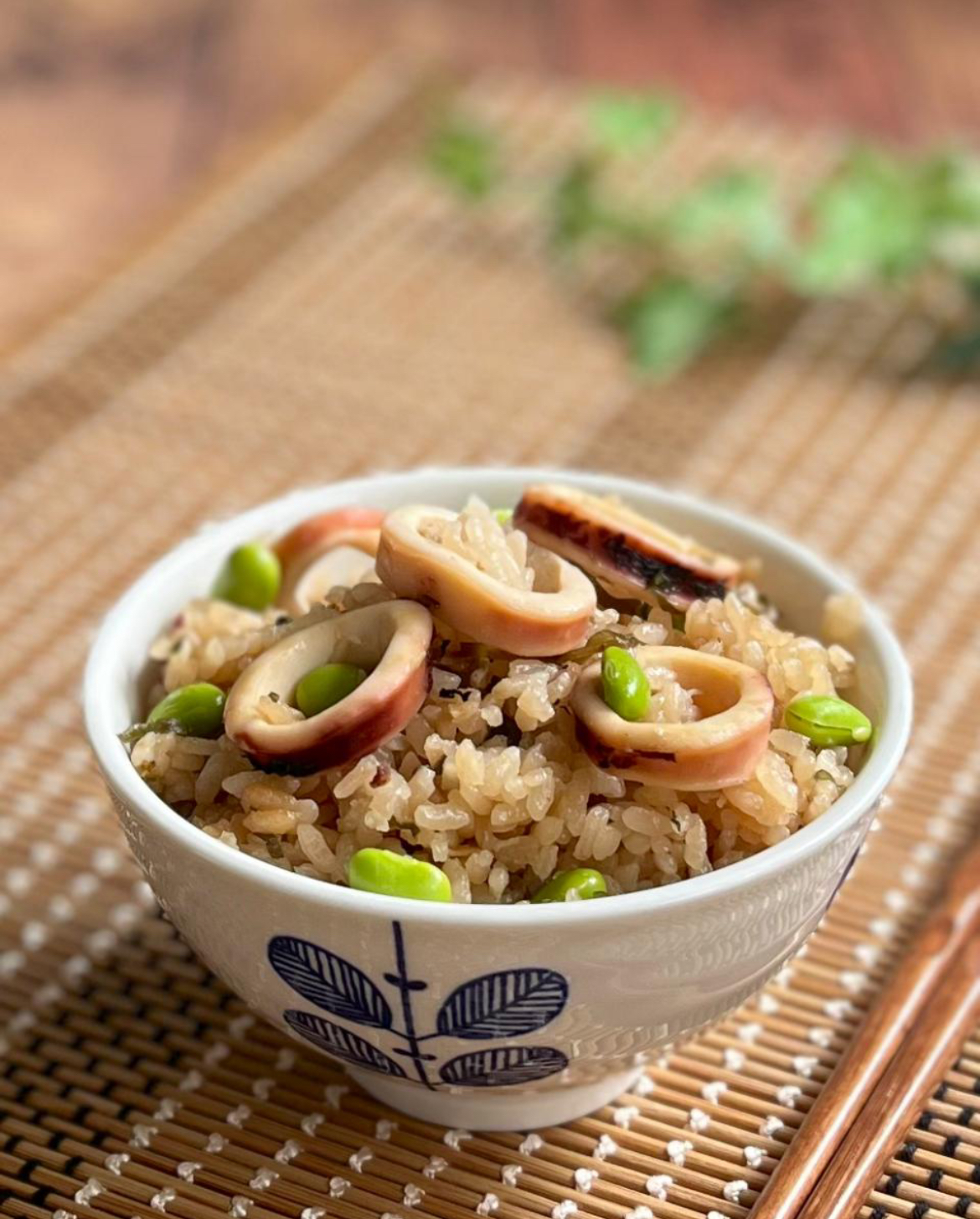 イカの炊き込みご飯