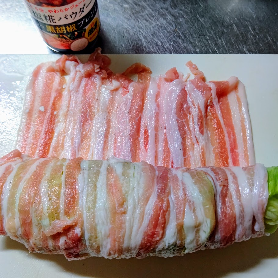 レタスの肉巻き