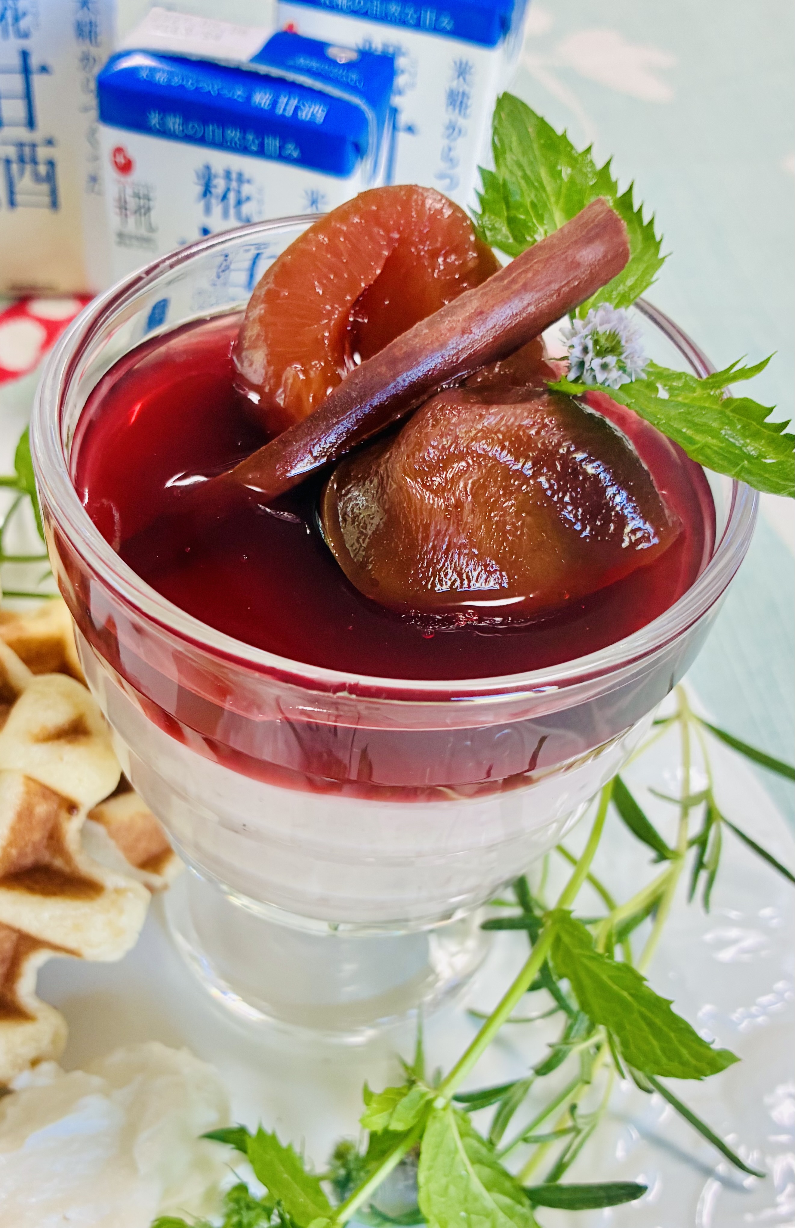 糀甘酒で秋のスイーツ祭り