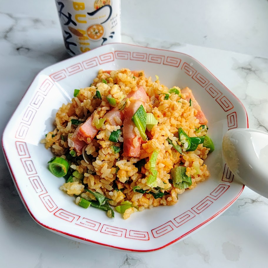 つぶみそで納豆チャーハン