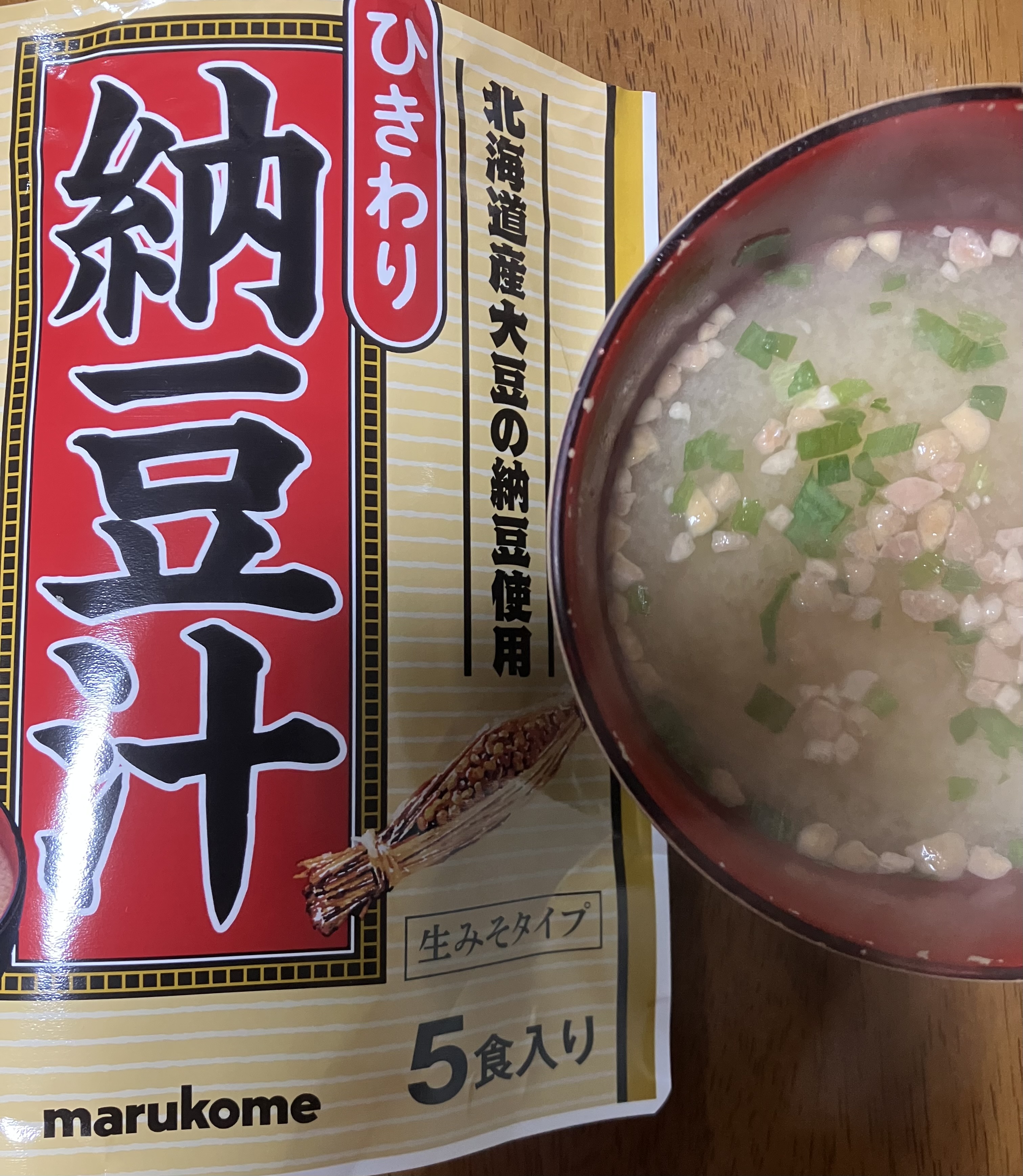 ひきわり納豆汁