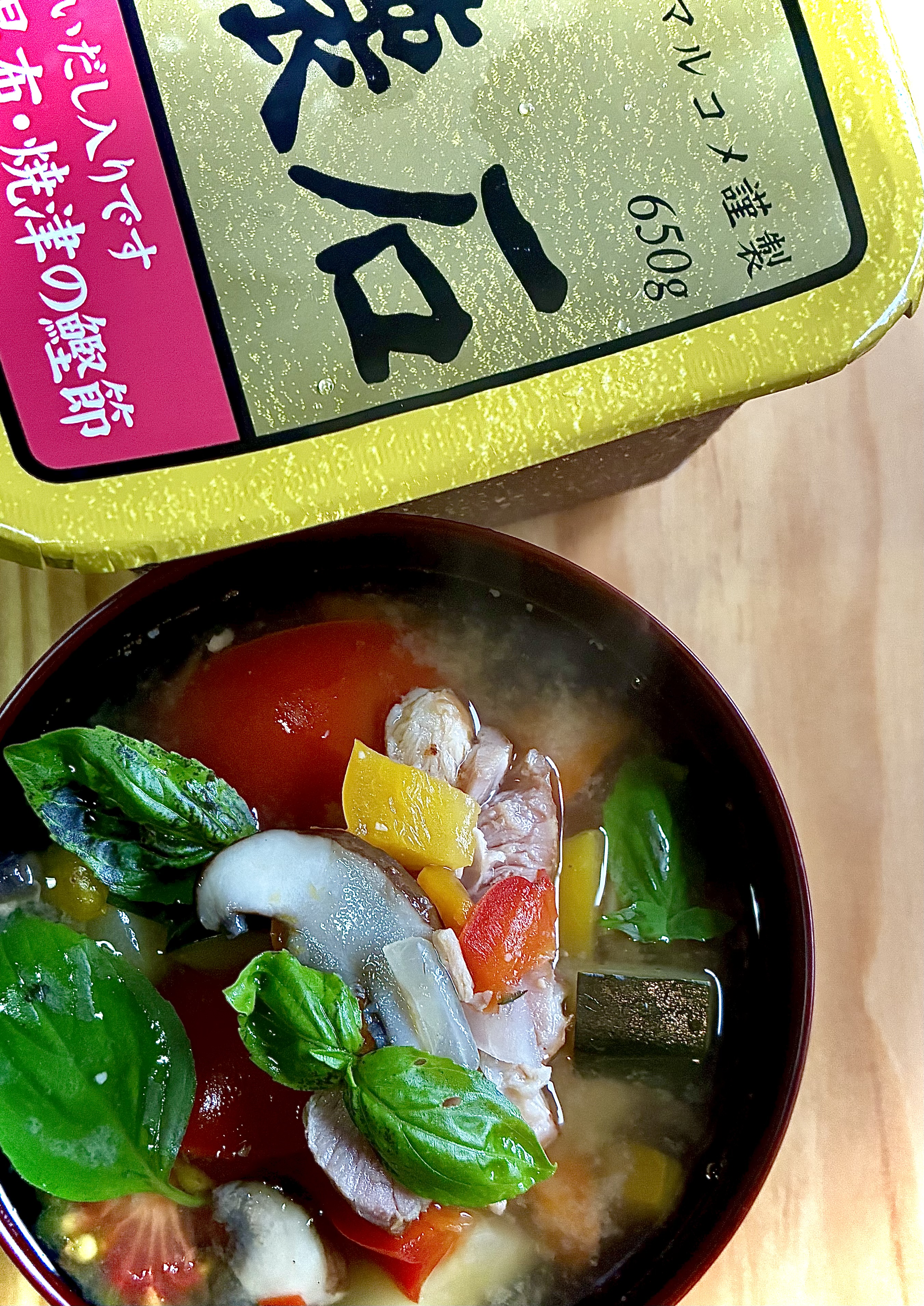 洋風野菜と京懐石味噌