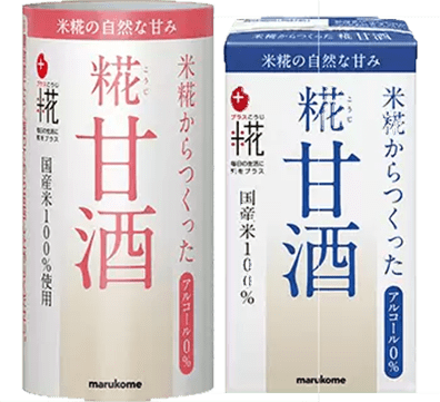 「プラス糀 糀甘酒」が好評 米糀か作られた甘酒市場の拡大を牽引