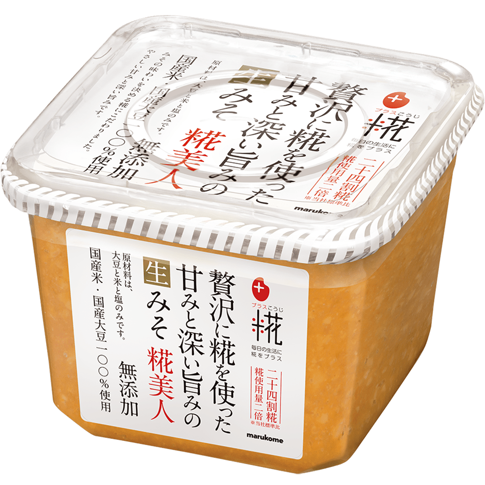 プラス糀 生みそ 糀美人650g