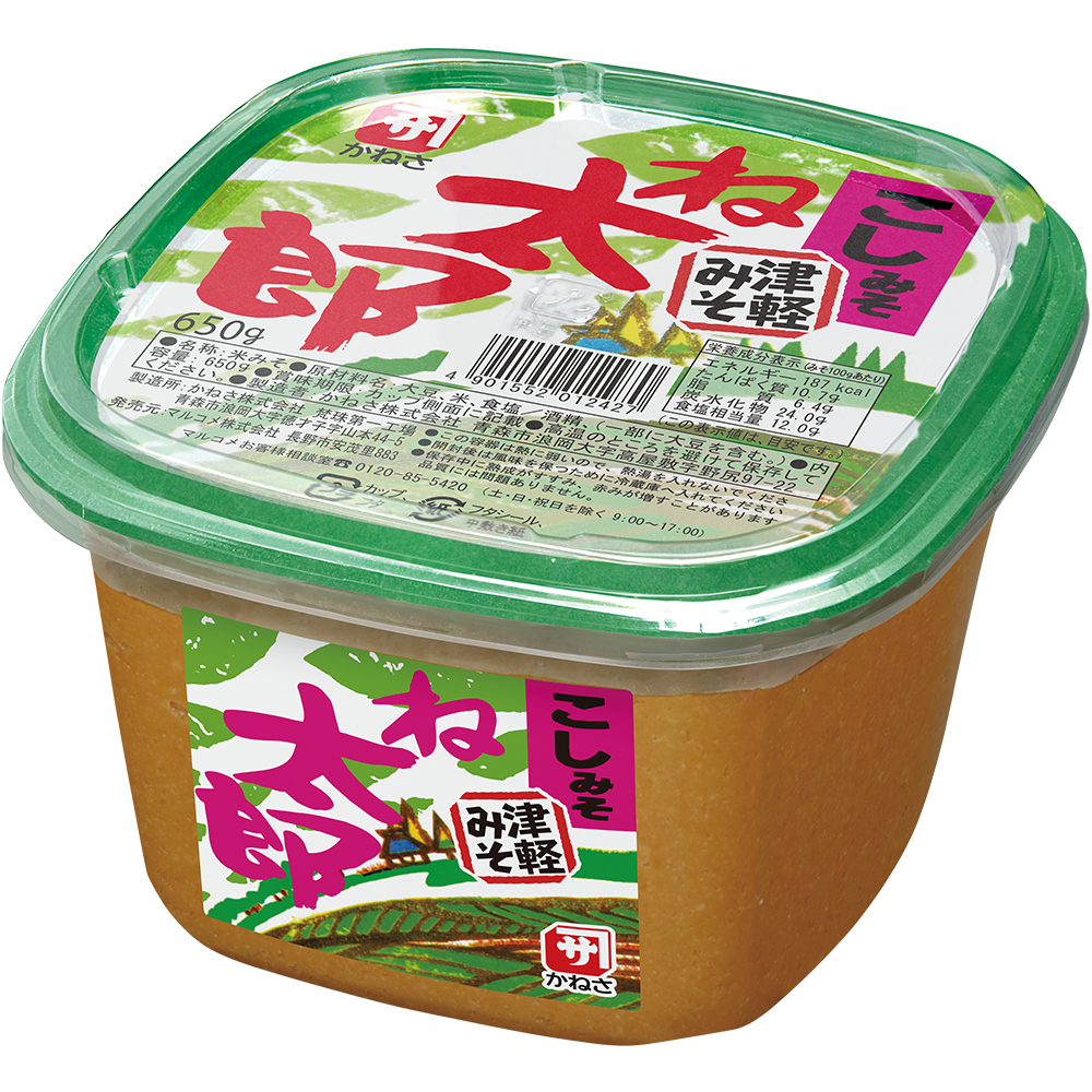 青森県の老舗ブランド「かねさ」の津軽みそ4品をリニューアル販売