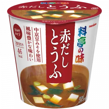 カップ 料亭の味 赤だしとうふ