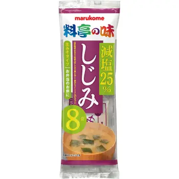 生みそ汁 料亭の味 減塩しじみ 8食