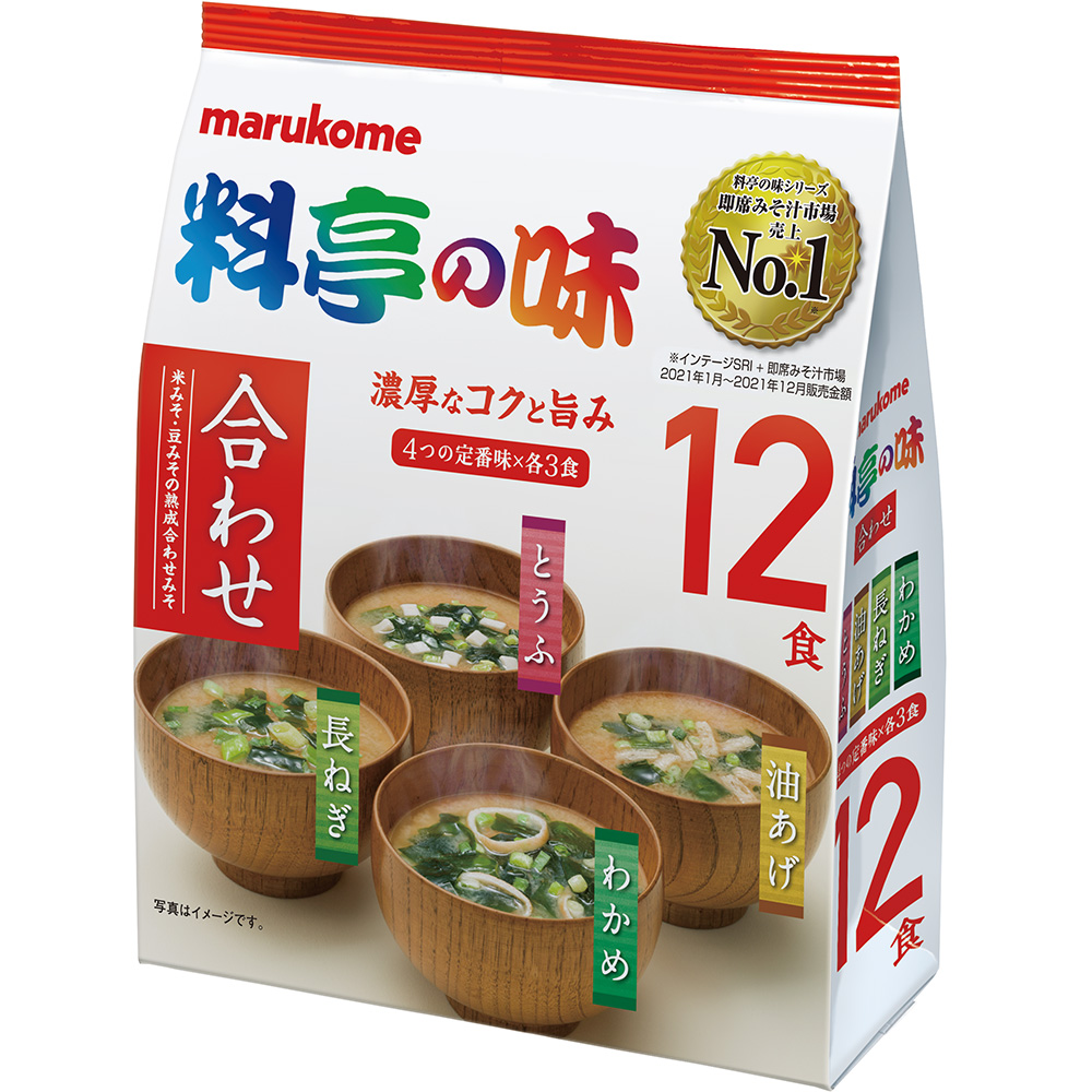 料亭の味みそ汁 12食｜マルコメ