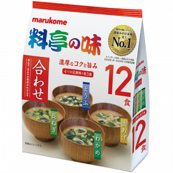 料亭の味みそ汁 12食
