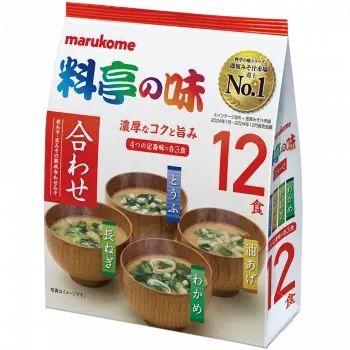 料亭の味みそ汁 12食