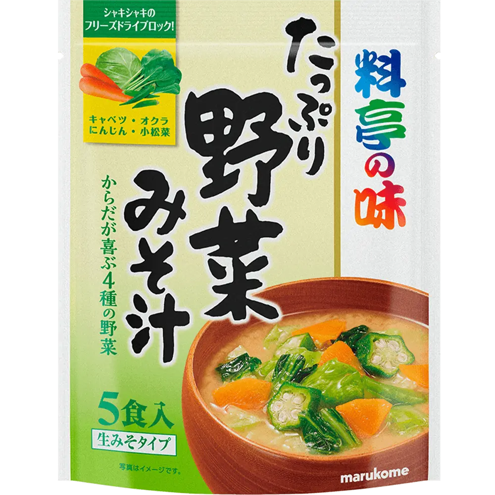 お徳用 料亭の味<br>たっぷり野菜みそ汁