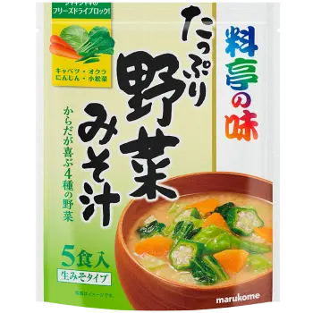 お徳用 料亭の味 たっぷり野菜みそ汁