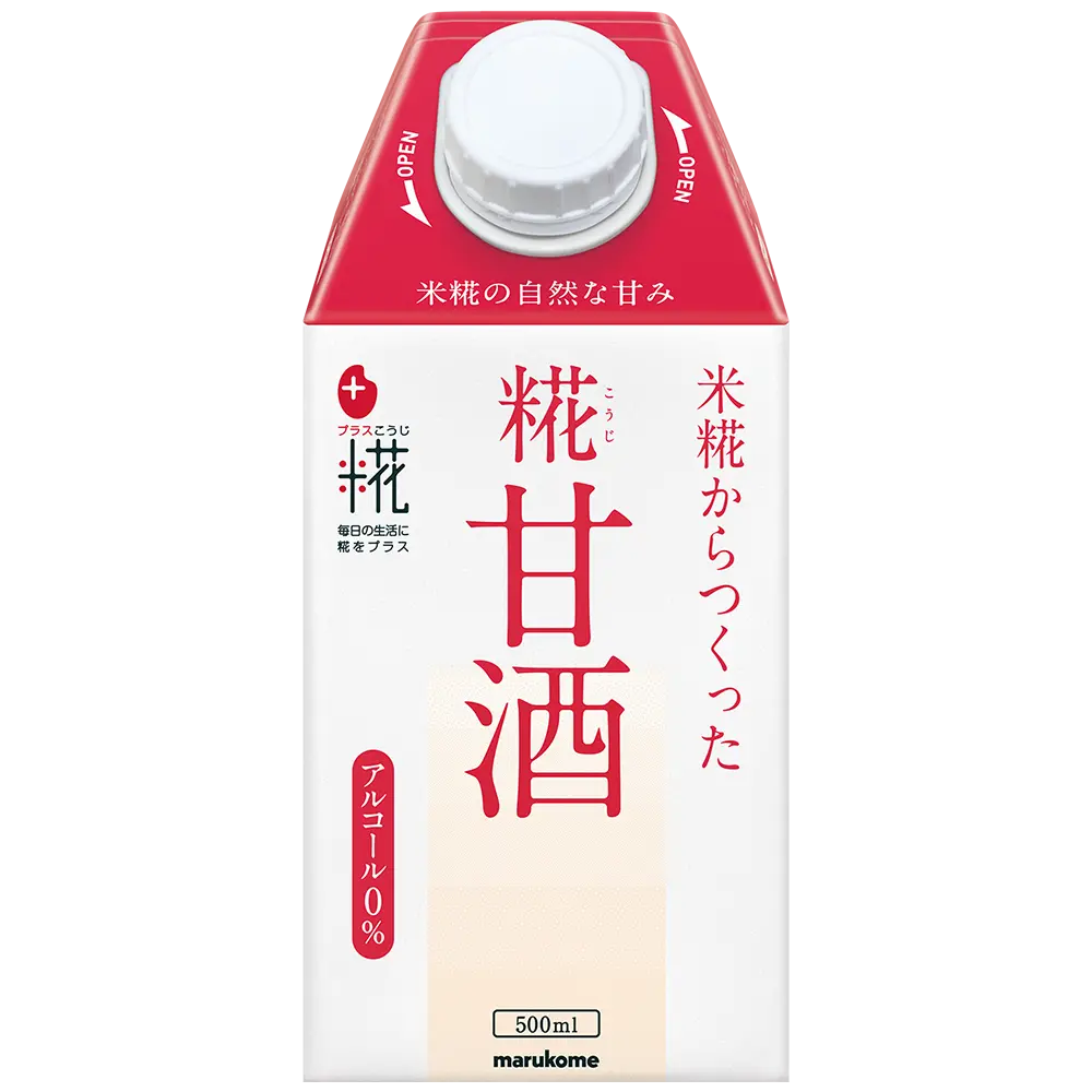 プラス糀 糀甘酒LL 500ml｜マルコメ