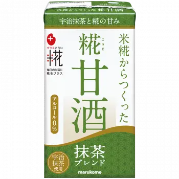 プラス糀 糀甘酒 LL 抹茶ブレンド