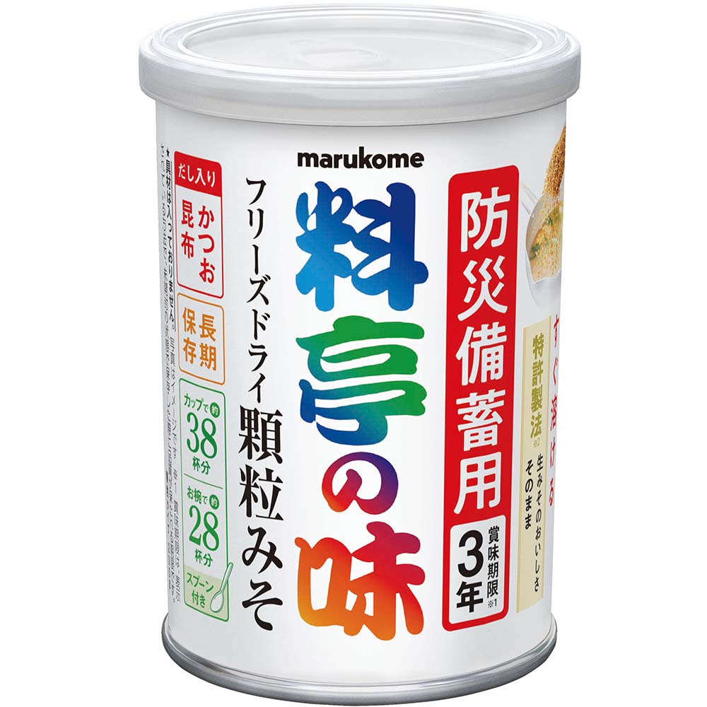 料亭の味 フリーズドライ 顆粒みそ マルコメ 料亭の味 フリーズドライ 顆粒みそ マルコメ