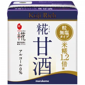 プラス糀 糀甘酒LL リッチ粒 130ml