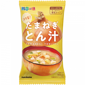 フリーズドライ 顆粒みそ汁 料亭の味たまねぎとん汁