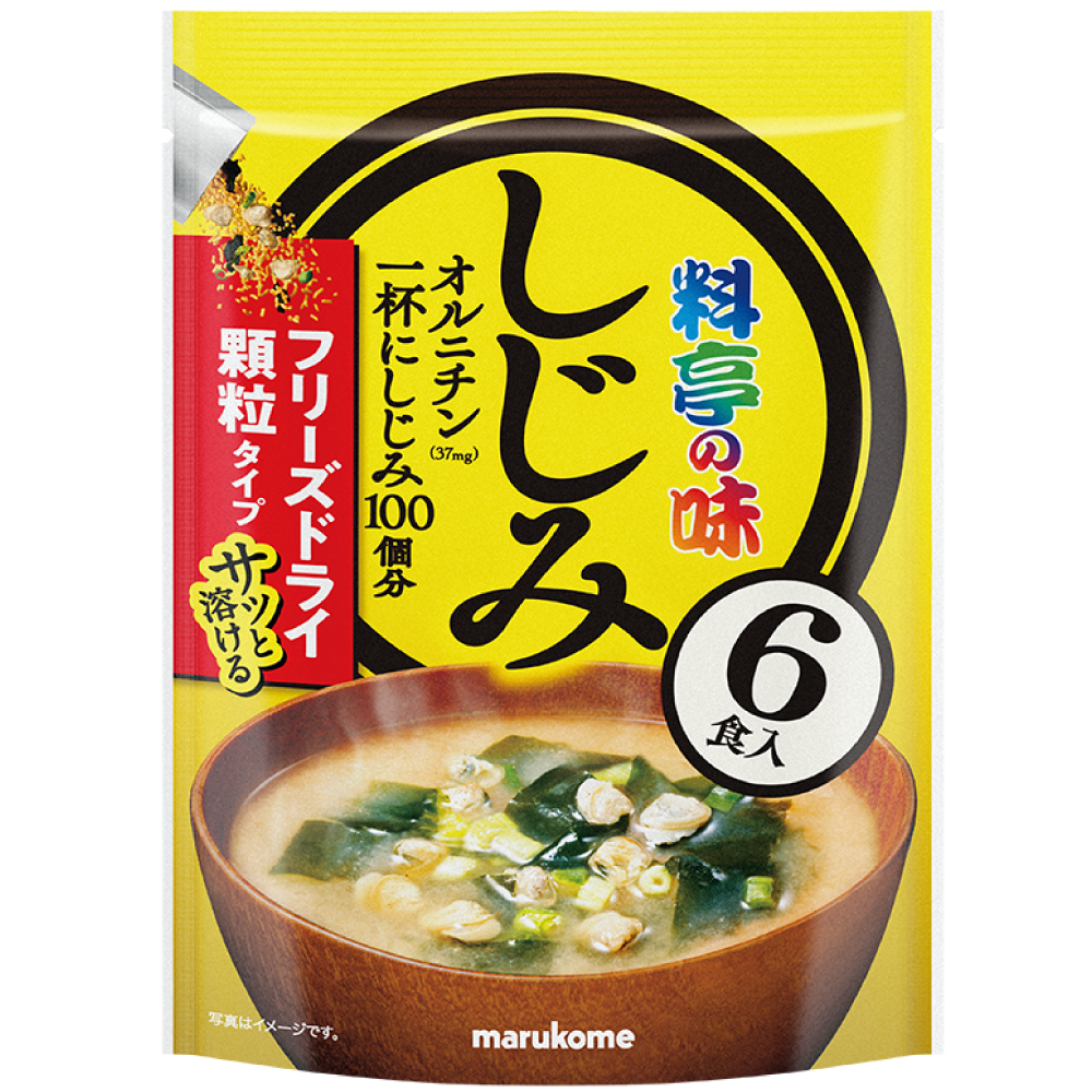 お徳用フリーズドライ顆粒みそ汁 料亭の味しじみ