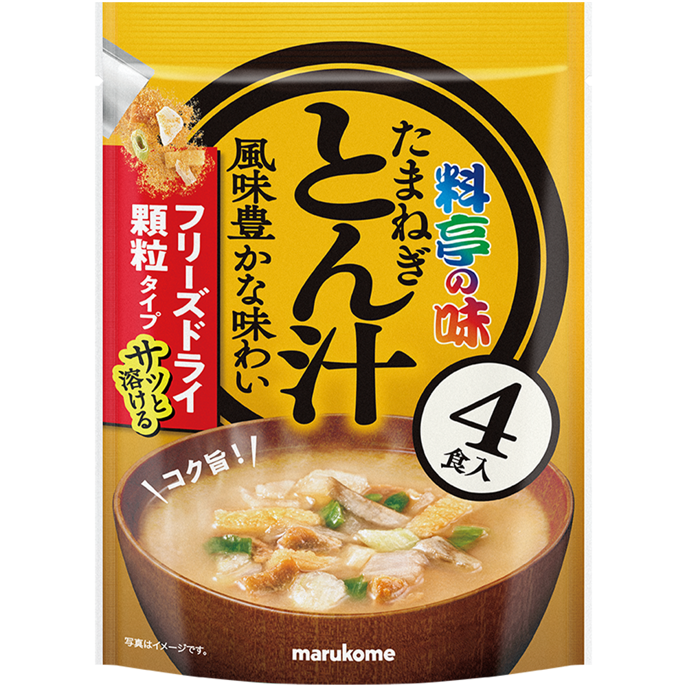 お徳用フリーズドライ顆粒みそ汁 料亭の味たまねぎとん汁