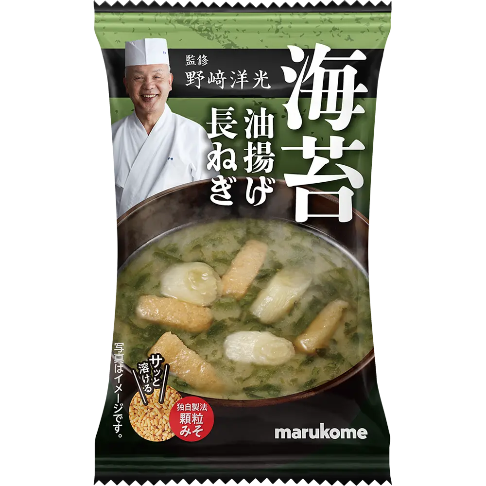野﨑洋光監修 フリーズドライ顆粒みそ汁 海苔