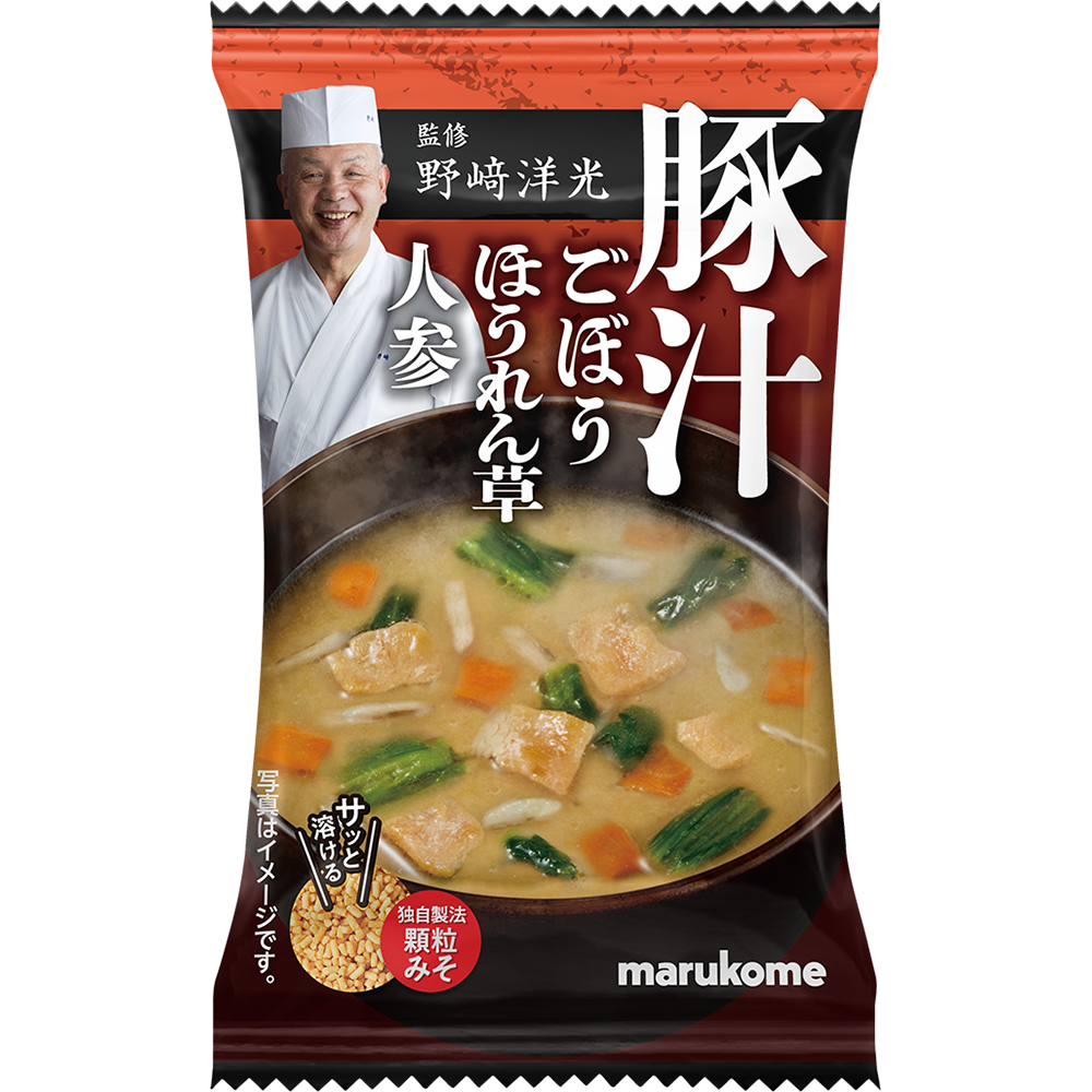 野﨑洋光監修 フリーズドライ顆粒みそ汁 豚汁