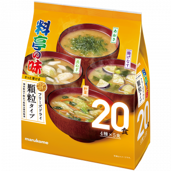 大容量 フリーズドライ顆粒 料亭の味アソート20食