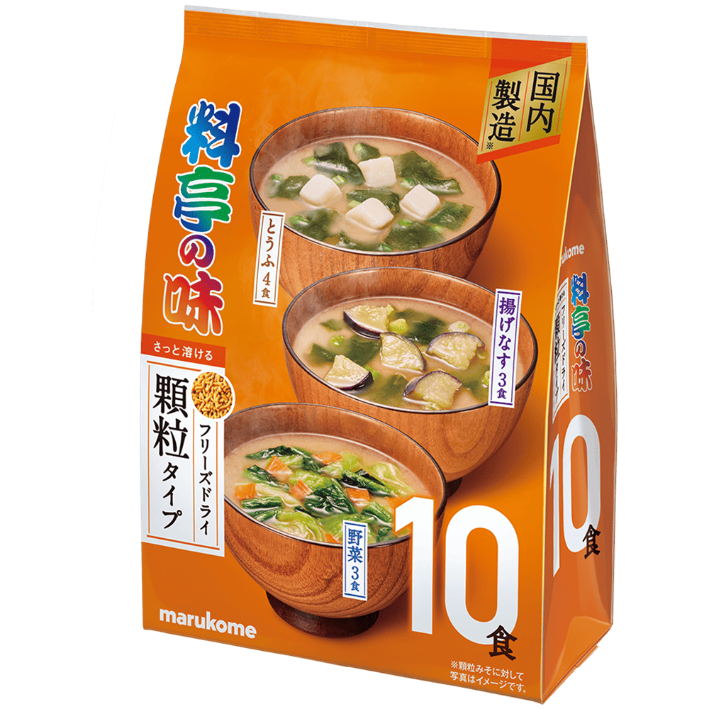 お徳用 フリーズドライ顆粒みそ汁 料亭の味アソート