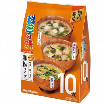 お徳用 フリーズドライ顆粒みそ汁 料亭の味アソート