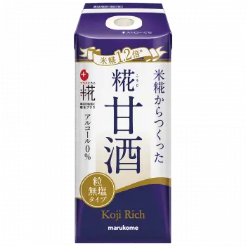 プラス糀 糀甘酒LL 糀リッチ粒 165ml