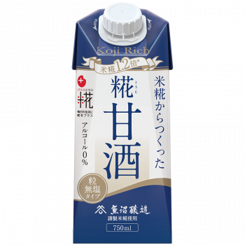 プラス糀 糀甘酒LL 糀リッチ粒 750ml