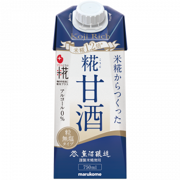 プラス糀 糀甘酒LL 糀リッチ粒 750ml