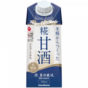 プラス糀 糀甘酒LL 糀リッチ粒 750ml