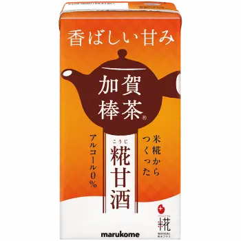 プラス糀 糀甘酒LL 加賀棒茶&reg;