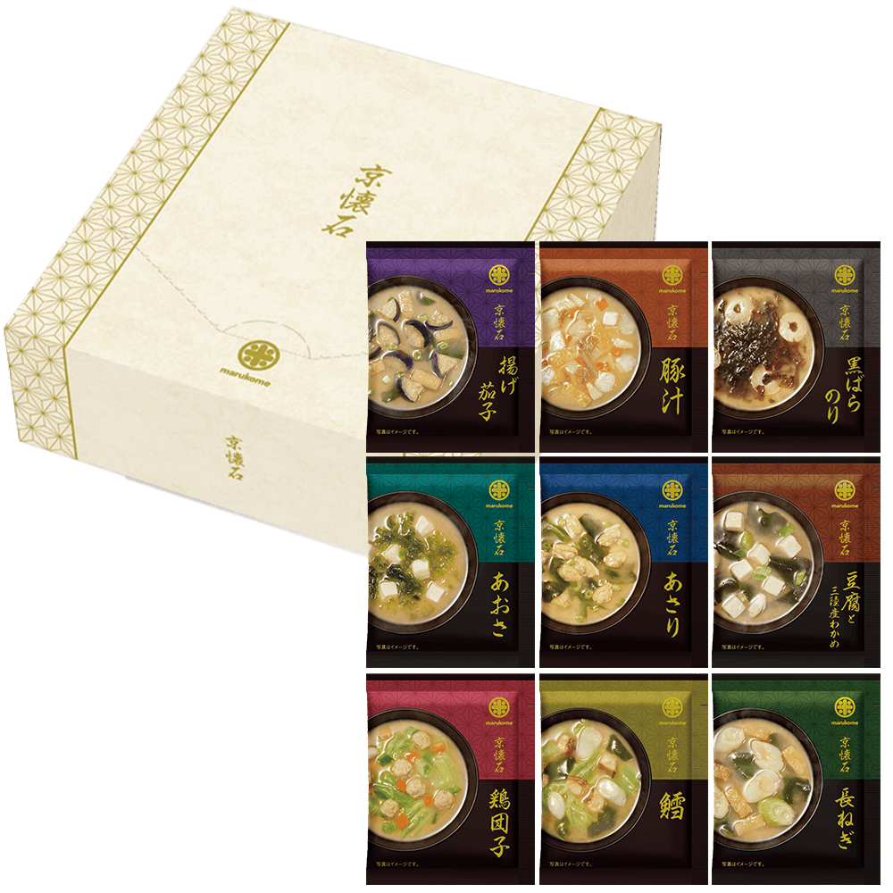 顆粒みそ汁 京懐石 54食 (9種&times;各6食)