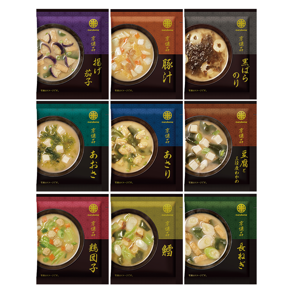 顆粒みそ汁 京懐石 54食 (9種&times;各6食)