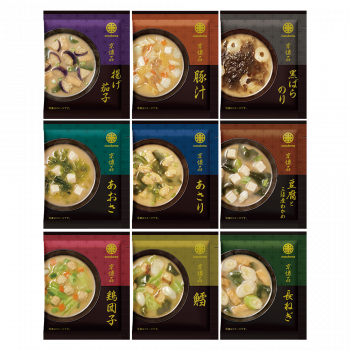 顆粒みそ汁 京懐石 54食 (9種&times;各6食)